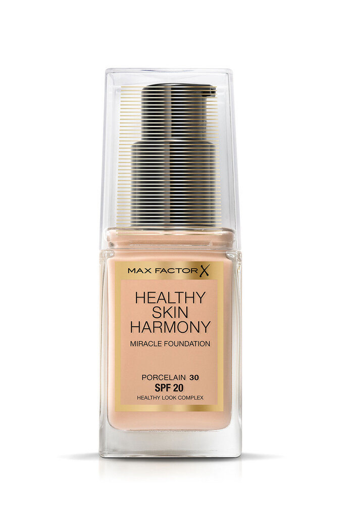 Makiažo pagrindas Max Factor Healthy Skin Harmony 30 ml 30 Porcelain kaina ir informacija | Makiažo pagrindai, pudros | pigu.lt