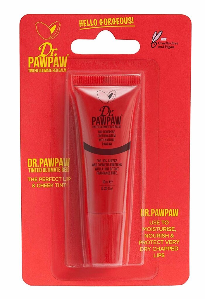 Daugiafunkcinis balzamas su atspalviu Dr PawPaw Ultimate Red Balm 10 ml цена и информация | Lūpų dažai, blizgiai, balzamai, vazelinai | pigu.lt