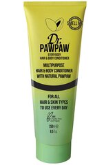 Plaukų ir kūno kondicionierius Dr. PawPaw Everybody Hair and Body Conditioner 250 ml kaina ir informacija | Balzamai, kondicionieriai | pigu.lt