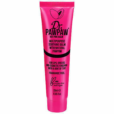 Daugiafunkcinis balzamas su atspalviu Dr. PawPaw Hot Pink 25 ml цена и информация | Lūpų dažai, blizgiai, balzamai, vazelinai | pigu.lt