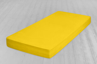 Riposo trikotažinė paklodė su guma Sun Yellow kaina ir informacija | Paklodės | pigu.lt