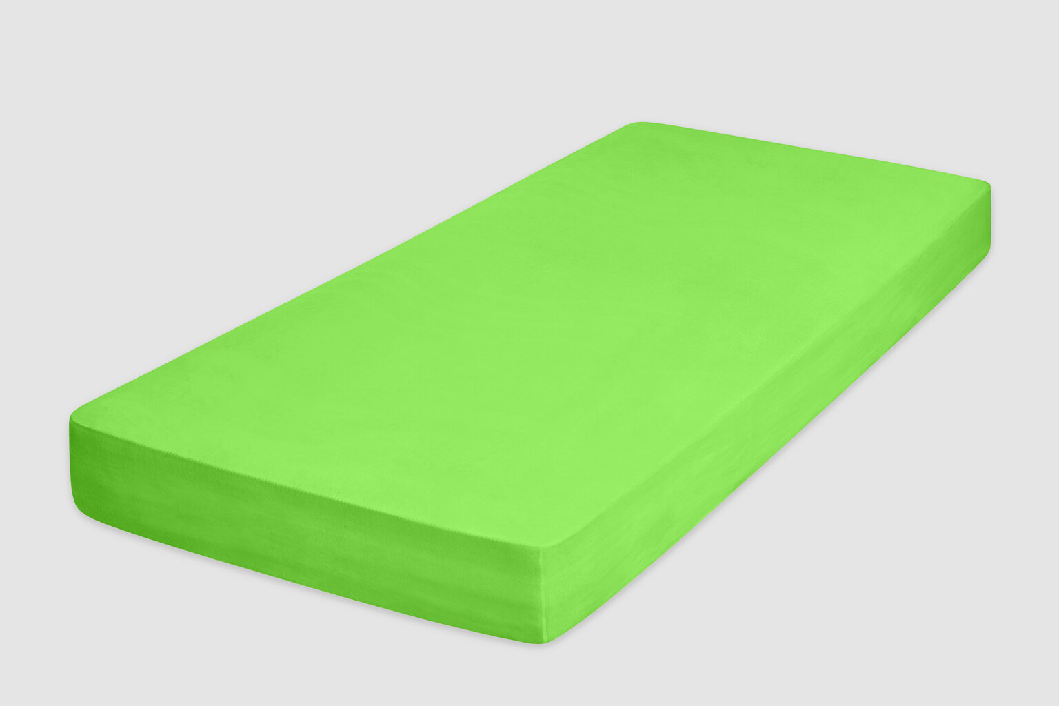 Riposo trikotažinė paklodė su guma Leaf Green цена и информация | Paklodės | pigu.lt