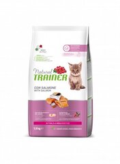 Trainer Natural Cat Kitten Chicken для котят с лососем 1,5 кг цена и информация | Сухой корм для кошек | pigu.lt