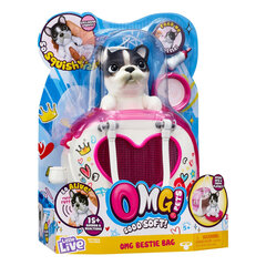 Interaktyvus šuniukas - buldogiukas Moose Little Live Pets kaina ir informacija | Žaislai mergaitėms | pigu.lt