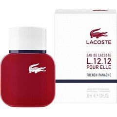 Туалетная вода Lacoste L.12.12 French Panache Pour Elle EDT для женщин 30 мл  цена и информация | Женские духи | pigu.lt