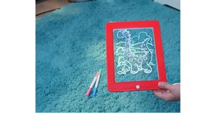 Magic Pad Deluxe доска с подсветкой для рисования цена и информация | Развивающие игрушки | pigu.lt