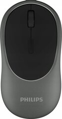 Philips M413 Алюминевая Беспроводная мышка со встроенной батареей 1600/2000dpi Серебристый цена и информация | Мыши | pigu.lt