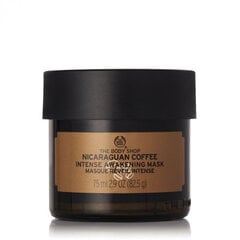 Кофейная энергезирующая маска для лица The Body Shop Nicaraguan Coffe Intense 75 мл цена и информация | Маски для лица, патчи для глаз | pigu.lt