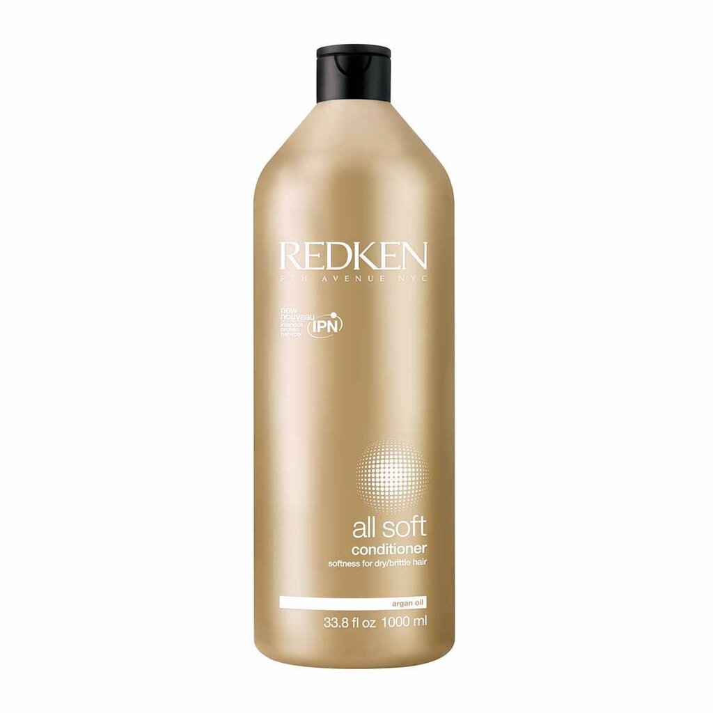 Kondicionierius sausiems plaukams Redken All Soft 1000 ml цена и информация | Balzamai, kondicionieriai | pigu.lt