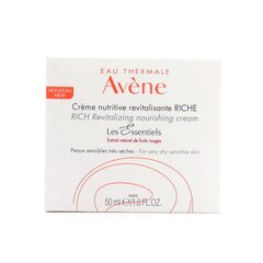 Maitinamasis veido kremas Avene Eau Thermale Revitalisante Riche 50 ml kaina ir informacija | Veido kremai | pigu.lt