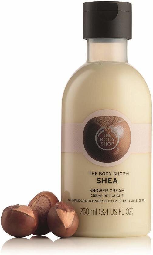 Dušo kremas The Body Shop Shea 250 ml kaina ir informacija | Dušo želė, aliejai | pigu.lt