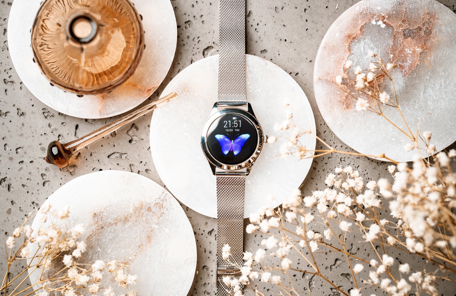 Oromed Oro-Smart Lady Silver kaina ir informacija | Išmanieji laikrodžiai (smartwatch) | pigu.lt