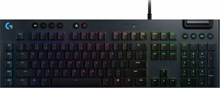 Logitech G815 Lightsync RGB GL Tactile Brown kaina ir informacija | Klaviatūros | pigu.lt