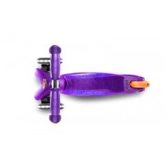 Трехколесный самокат Micro Mini Classic LED Purple цена и информация | Самокаты | pigu.lt