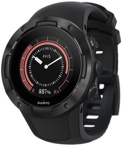 Suunto 5 All Black kaina ir informacija | Išmanieji laikrodžiai (smartwatch) | pigu.lt