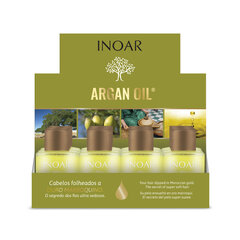 Argano aliejus plaukams Inoar Argan Oil 12x7 ml kaina ir informacija | Priemonės plaukų stiprinimui | pigu.lt