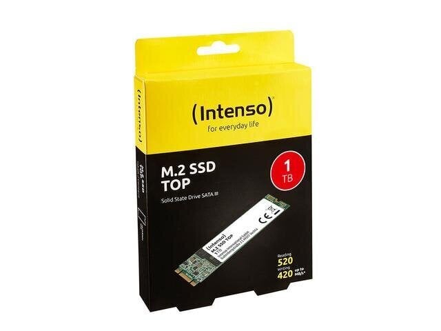 Intenso SSD M.2 Top 1TB цена и информация | Vidiniai kietieji diskai (HDD, SSD, Hybrid) | pigu.lt