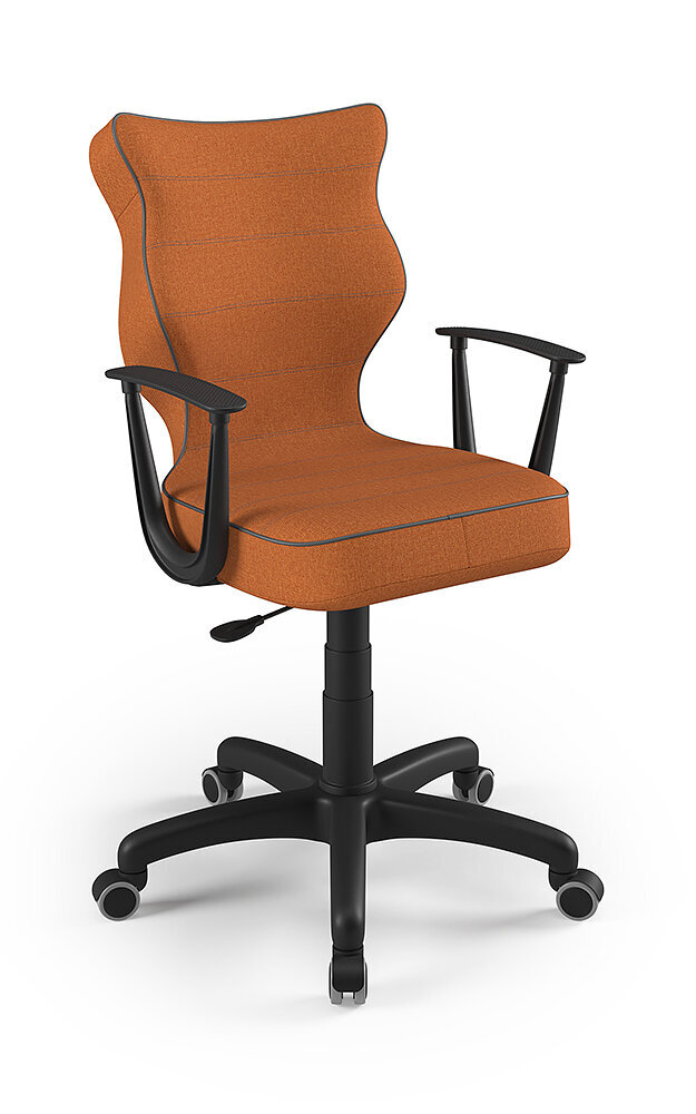 Ergonomiška biuro kėdė Entelo Norm, oranžinė kaina ir informacija | Biuro kėdės | pigu.lt