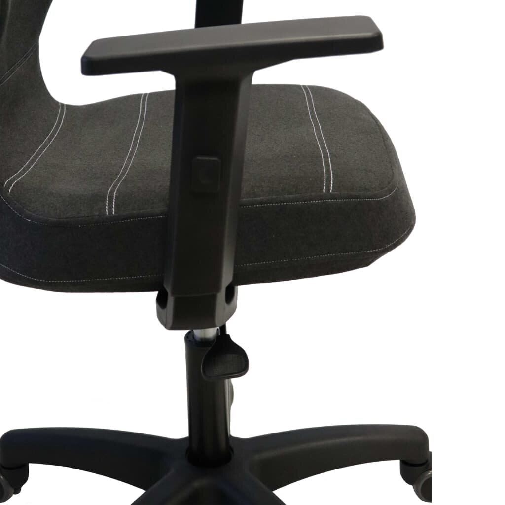 Ergonominė biuro kėdė Entelo Uni, tamsiai pilka kaina ir informacija | Biuro kėdės | pigu.lt