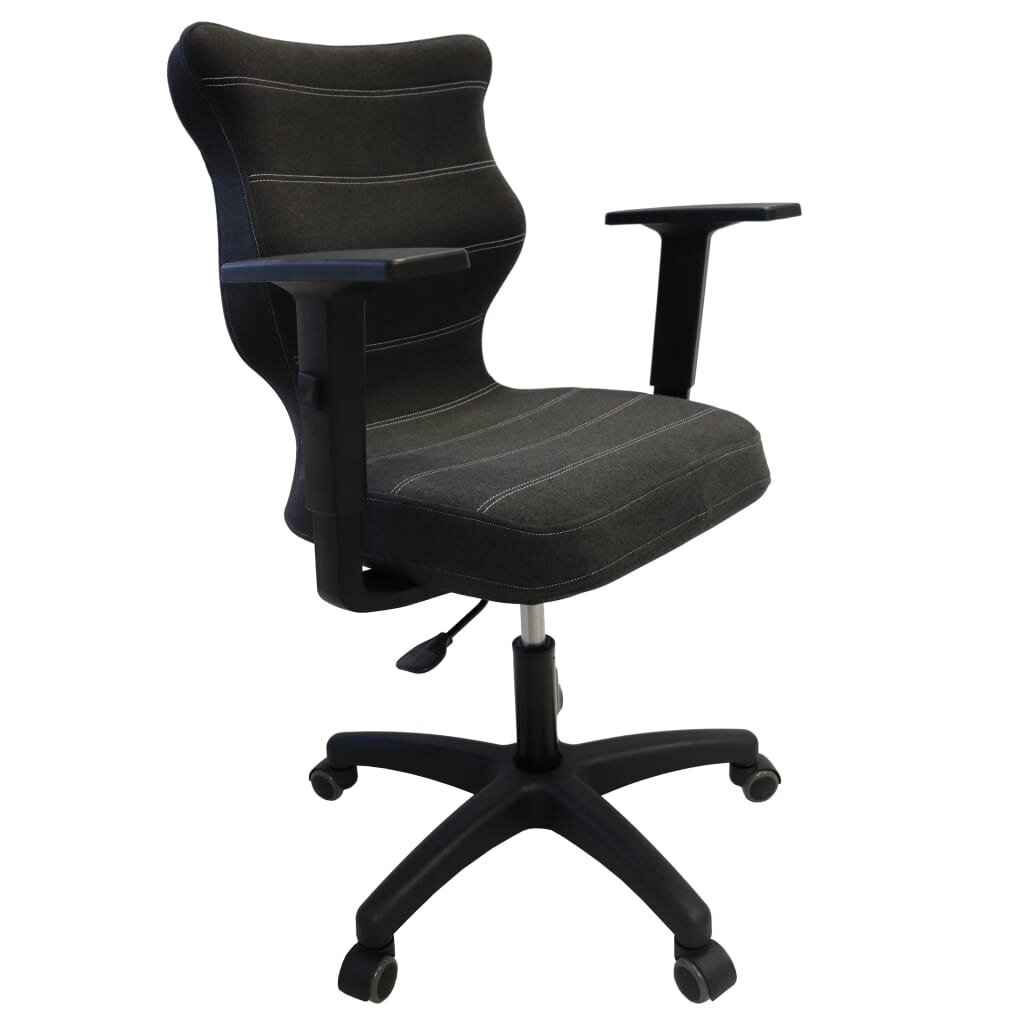 Ergonominė biuro kėdė Entelo Uni, tamsiai pilka kaina ir informacija | Biuro kėdės | pigu.lt