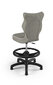 Ergonomiška vaikiška kėdė Entelo su atrama kojoms Good Chair Petit VS03 3, pilka/juoda kaina ir informacija | Biuro kėdės | pigu.lt