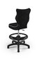 Ergonomiška vaikiška kėdė Entelo su atrama kojoms Good Chair Petit VS01 4, juoda/balta цена и информация | Biuro kėdės | pigu.lt