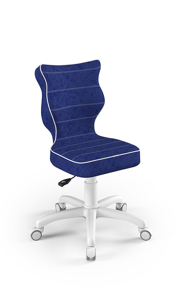 Ergonomiška vaikiška kėdė Entelo Good Chair Petit VS06 3, balta/mėlyna kaina ir informacija | Biuro kėdės | pigu.lt