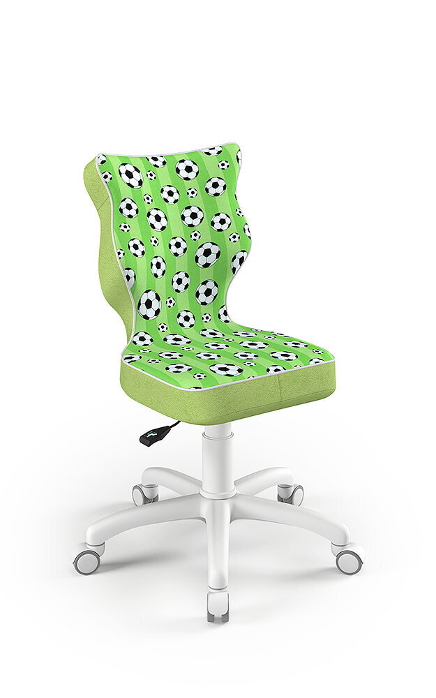 Ergonomiška vaikiška&nbsp;kėdė Entelo Good Chair Petit ST29 4, žalia/balta цена и информация | Biuro kėdės | pigu.lt