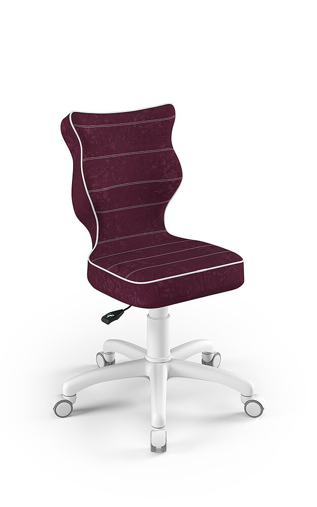 Ergonomiška vaikiška kėdė Entelo Good Chair Petit VS07 4, balta/violetinė kaina ir informacija | Biuro kėdės | pigu.lt