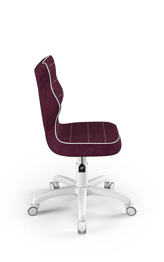 Ergonomiška vaikiška kėdė Entelo Good Chair Petit VS07 4, balta/violetinė kaina ir informacija | Biuro kėdės | pigu.lt