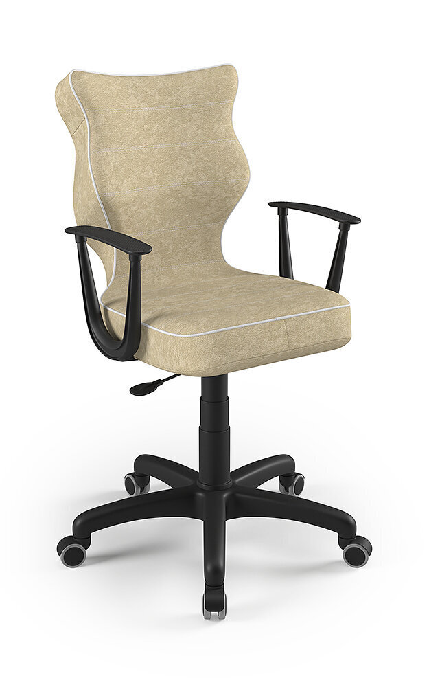 Biuro kėdė Entelo Good Chair Norm VS26 5, smėlio/juodos spalvos kaina ir informacija | Biuro kėdės | pigu.lt