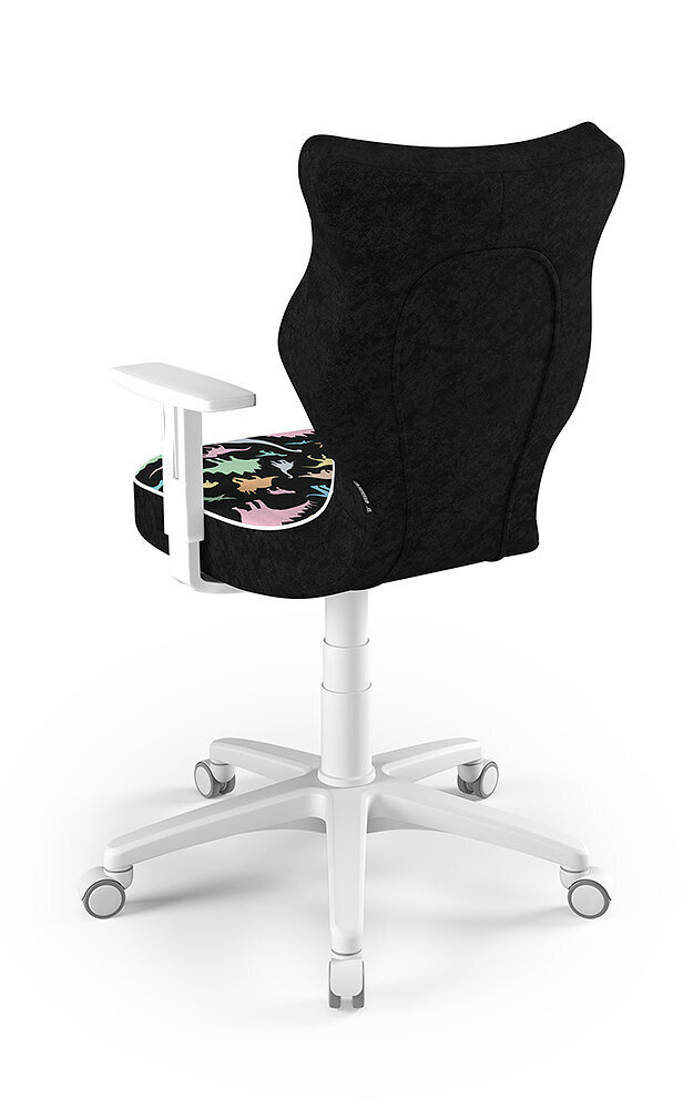 Ergonomiška vaikiška kėdė Entelo Good Chair Duo ST30, juoda/spalvota kaina ir informacija | Biuro kėdės | pigu.lt