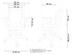 Biuro kėdė Entelo Good Chair Duo VS05 5, balta/žalia kaina ir informacija | Biuro kėdės | pigu.lt