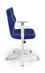 Biuro kėdė Entelo Good Chair Duo VS06 6, balta/mėlyna kaina ir informacija | Biuro kėdės | pigu.lt