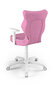 Biuro kėdė Entelo Good Chair Duo VS08 6, balta/rožinė kaina ir informacija | Biuro kėdės | pigu.lt