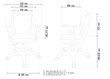 Biuro kėdė Entelo Good Chair Duo VS08 6, balta/rožinė kaina ir informacija | Biuro kėdės | pigu.lt