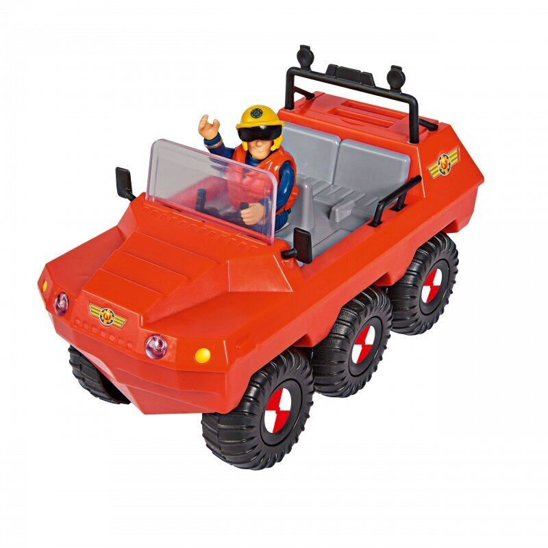Ugniagesio Samo bekelės automobilis, Simba kaina ir informacija | Žaislai berniukams | pigu.lt