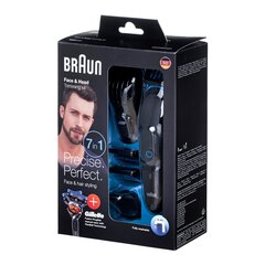 Braun 7in1 Multi Grooming Kit MGK3045 kaina ir informacija | Plaukų kirpimo mašinėlės | pigu.lt