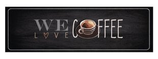 Zala Living коврик для кухни We Love Coffee, 45x140 см цена и информация | Ковры | pigu.lt