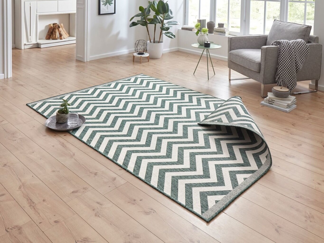 Northrugs dvipusis lauko kilimas Twin Supreme Palma 160x230 cm kaina ir informacija | Kilimai | pigu.lt