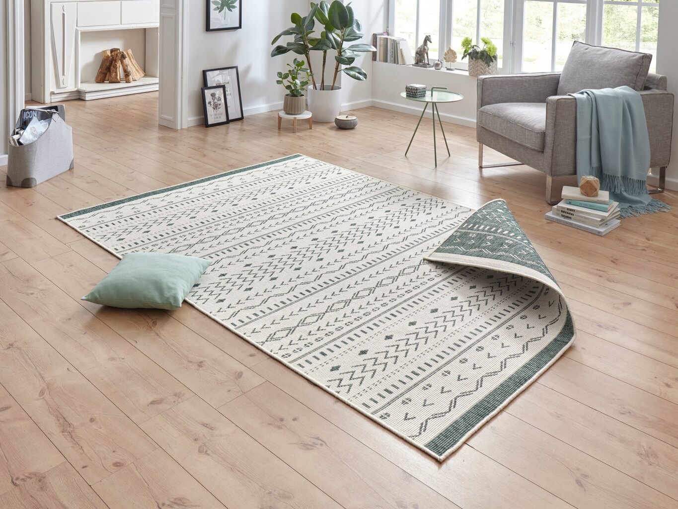 Northrugs dvipusis lauko kilimas Twin Supreme Kuba 160x230 cm kaina ir informacija | Kilimai | pigu.lt