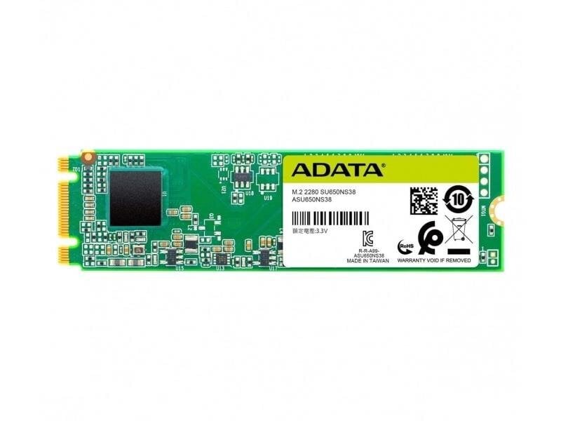 Adata ASU650NS38-240GT-C цена и информация | Vidiniai kietieji diskai (HDD, SSD, Hybrid) | pigu.lt