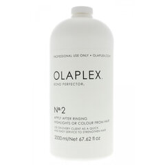 Plaukų priežiūros priemonė Olaplex No 2. Bond Perfector, 2000 ml kaina ir informacija | Priemonės plaukų stiprinimui | pigu.lt