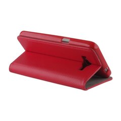 TakeMe Smart Magnetic Fix Book Case without clip Samsung Galaxy Note10 (N970F) Red kaina ir informacija | Telefono dėklai | pigu.lt