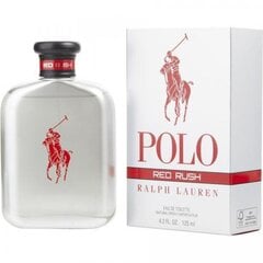 Tualetinis vanduo Ralph Lauren Polo Red Rush EDT vyrams, 125ml kaina ir informacija | Kvepalai vyrams | pigu.lt