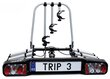 HAKR Trip 3 Middle dviračių laikiklis, tvirtinamas ant automobilio kablio 3 dviračiams, atlenkiamas цена и информация | Dviračių laikikliai | pigu.lt