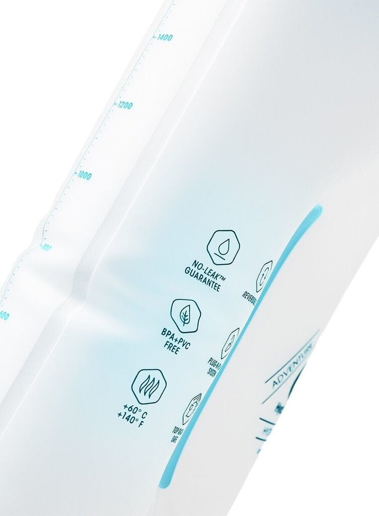 Vandens maišelis HydraPak Shape-Shift, 3000 ml, skaidrus kaina ir informacija | Kitas turistinis inventorius | pigu.lt