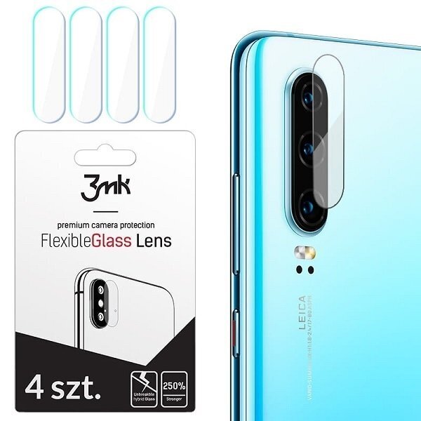 3MK Hybrid Glass FlexibleGlass Lens Samsung A20e A202 kaina ir informacija | Apsauginės plėvelės telefonams | pigu.lt