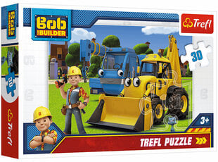 Dėlionė Trefl Bob Builder, 30 detalių kaina ir informacija | Dėlionės (puzzle) | pigu.lt