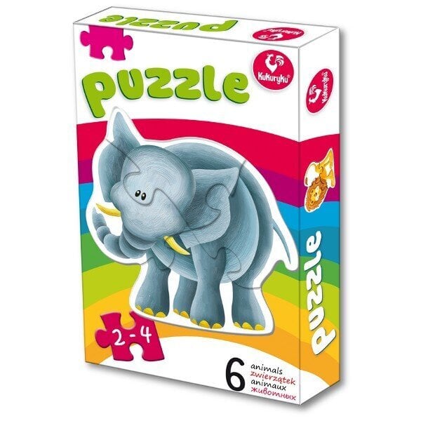 Dėlionė Pirmasis galvosūkis, gyvūnas 2 kaina ir informacija | Dėlionės (puzzle) | pigu.lt